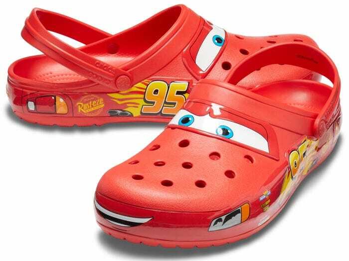 lighting mcqueen crocs